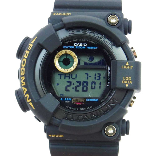 CASIO G-SHOCK カシオ ジーショック GW-8230B-9A 30周年記念 FROGMAN フロッグマン 電波ソーラー ウォッチ 腕時計 ブラック系【新古品】【未使用】【中古】