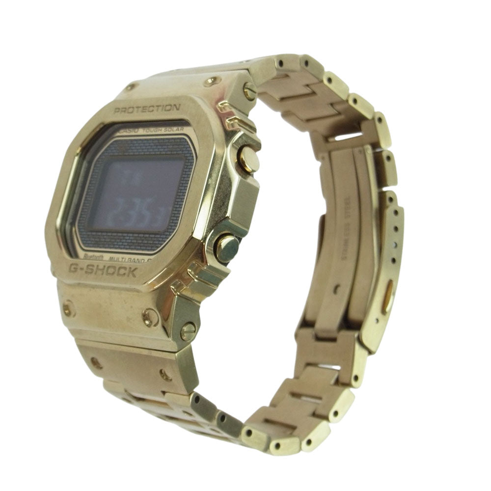 CASIO G-SHOCK カシオ ジーショック GMW-B5000GD-9JF FULL METAL フルメタル ゴールド ソーラー電波 デジタル ウォッチ 腕時計 ゴールド系【中古】