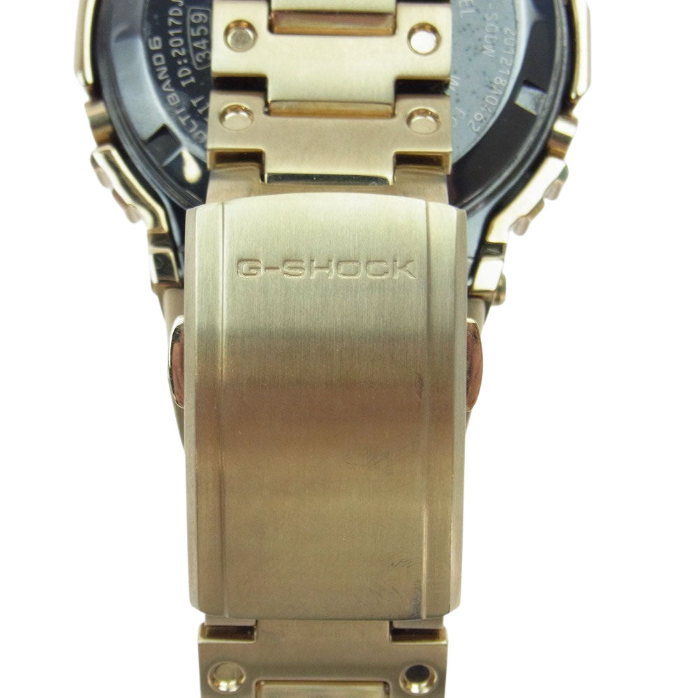 CASIO G-SHOCK カシオ ジーショック GMW-B5000GD-9JF FULL METAL フルメタル ゴールド ソーラー電波 デジタル ウォッチ 腕時計 ゴールド系【中古】