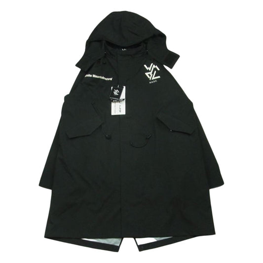 WHITE MOUNTAINEERING ホワイトマウンテニアリング BC2173201 W.M.B.C KIU WATWRPROOF 3WAY MODS COAT ライナー付き モッズ コート ブラック系 FREE【中古】
