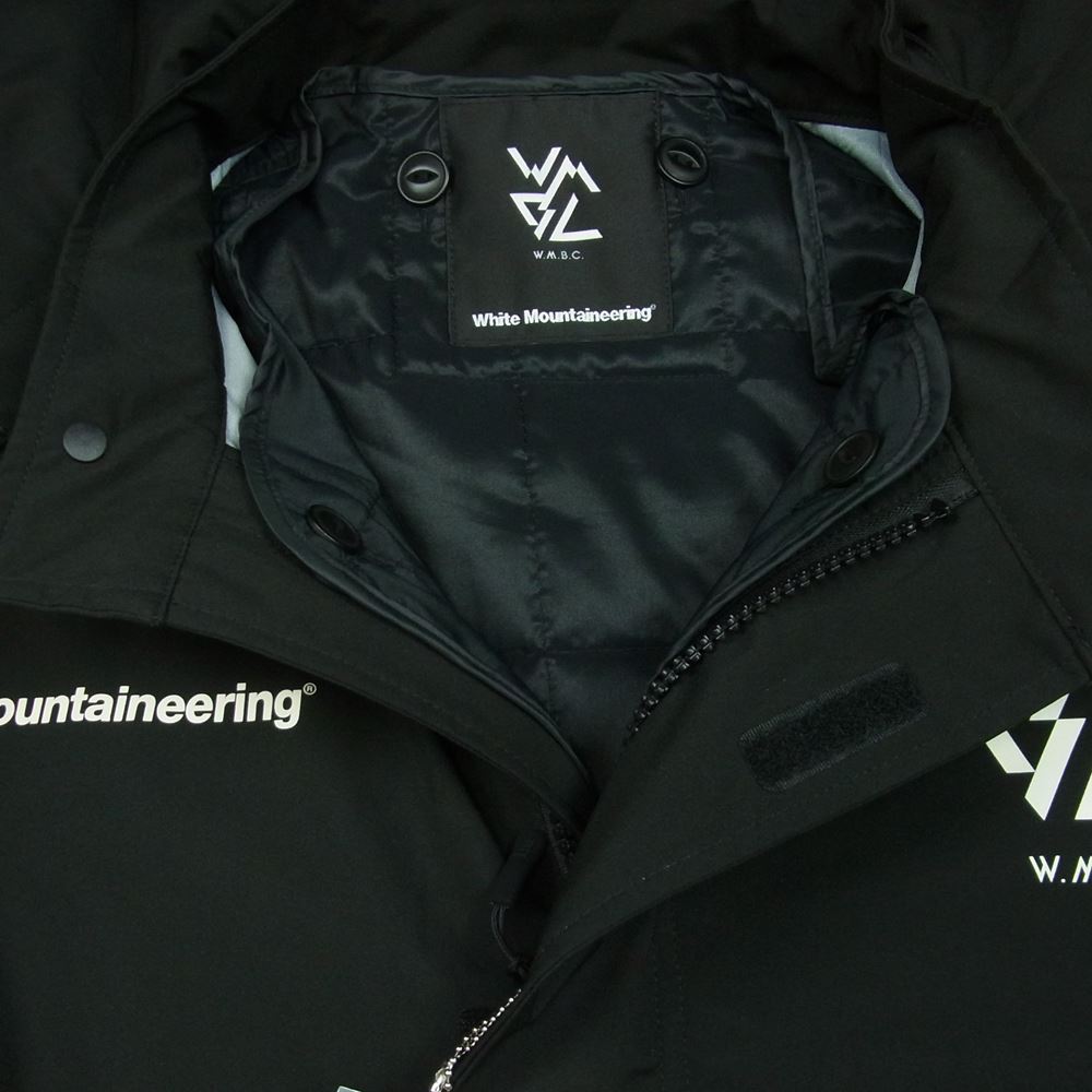 WHITE MOUNTAINEERING ホワイトマウンテニアリング BC2173201 W.M.B.C KIU WATWRPROOF 3WAY MODS COAT ライナー付き モッズ コート ブラック系 FREE【中古】