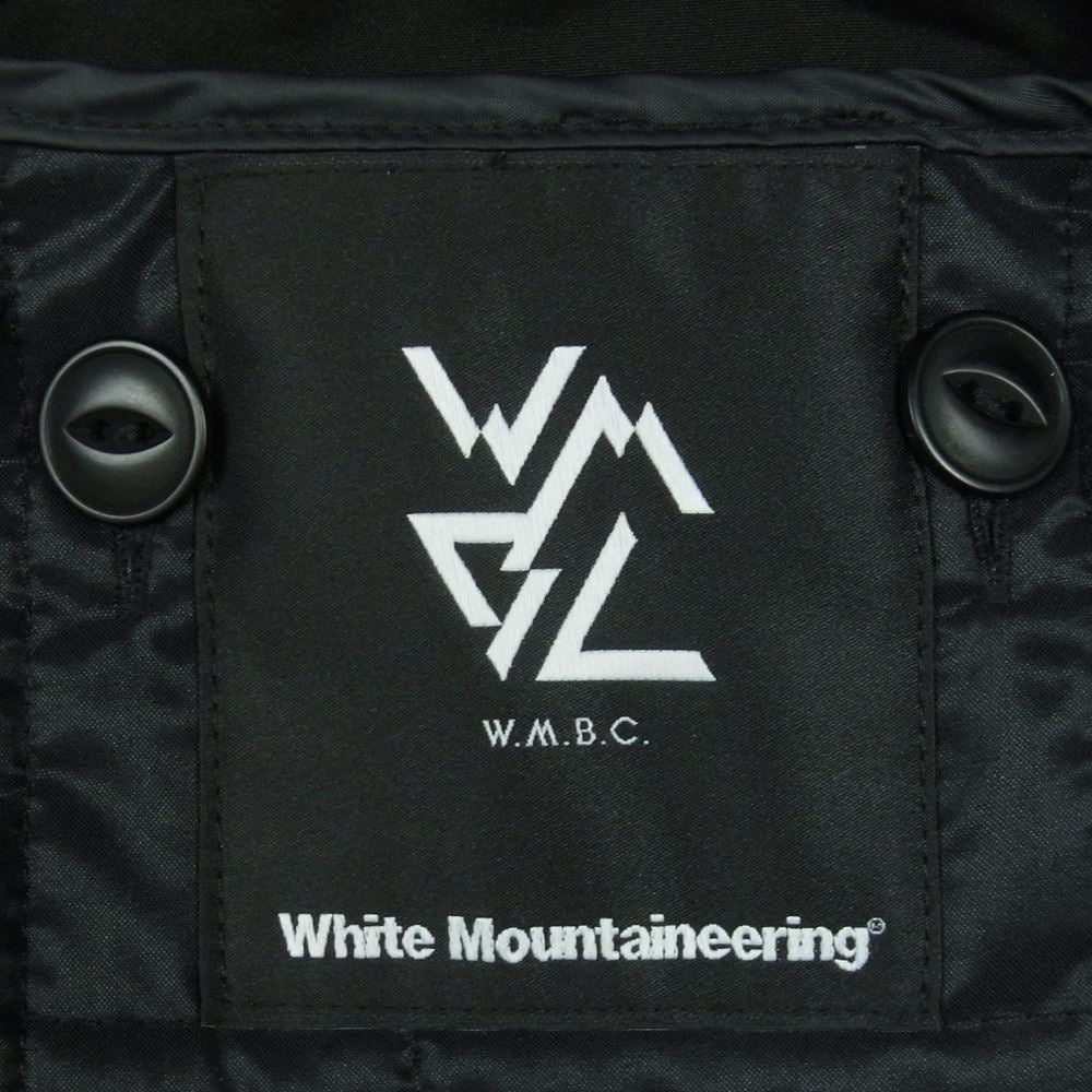 WHITE MOUNTAINEERING ホワイトマウンテニアリング BC2173201 W.M.B.C KIU WATWRPROOF 3WAY MODS COAT ライナー付き モッズ コート ブラック系 FREE【中古】