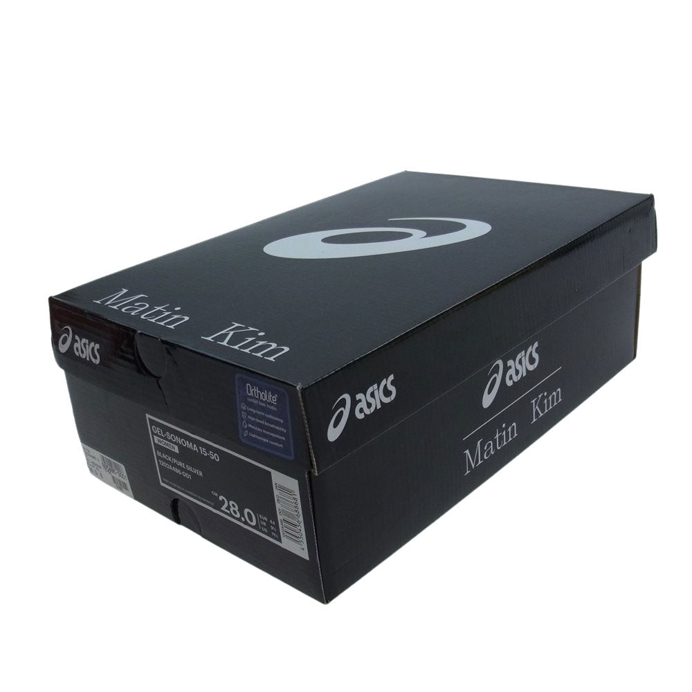 asics アシックス 1202A486-001 Martin Kim マーティンキム GEL SONOMA 15-50 ゲル ソノマ ローカット スニーカー ダークグレー系 モスグリーン系 28cm【新古品】【未使用】【中古】