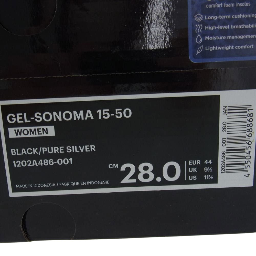 asics アシックス 1202A486-001 Martin Kim マーティンキム GEL SONOMA 15-50 ゲル ソノマ ローカット スニーカー ダークグレー系 モスグリーン系 28cm【新古品】【未使用】【中古】