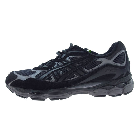 asics アシックス 1201A789-020 GEL NYC ゲル ローカット スニーカー ブラック系 28cm【新古品】【未使用】【中古】