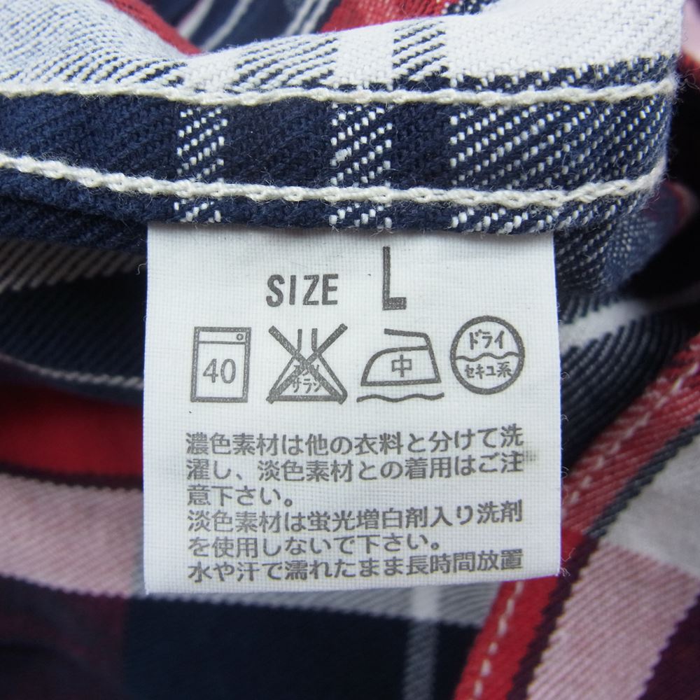 Levi's リーバイス 70533-0002 1st チェック ジャケット レッド系 ネイビー系 XL【極上美品】【中古】