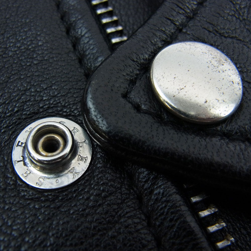 ユナイテッド トウキョウ シープスキン ダブル ライダース ジャケット ブラック系 1【中古】