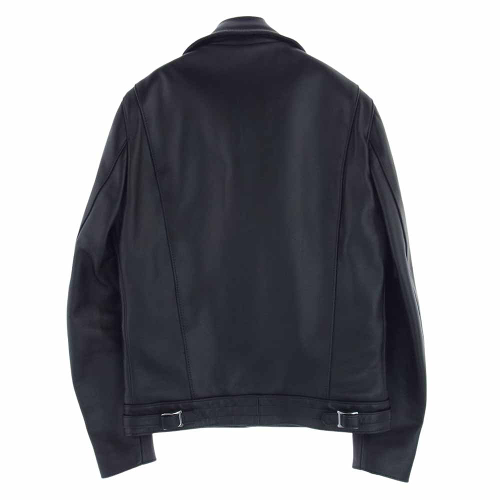 Lewis Leathers ルイスレザー 441T TIGHT FIT CYCLONE サイクロン タイトフィット カウレザー ライダース ジャケット ブラック系 38【美品】【中古】
