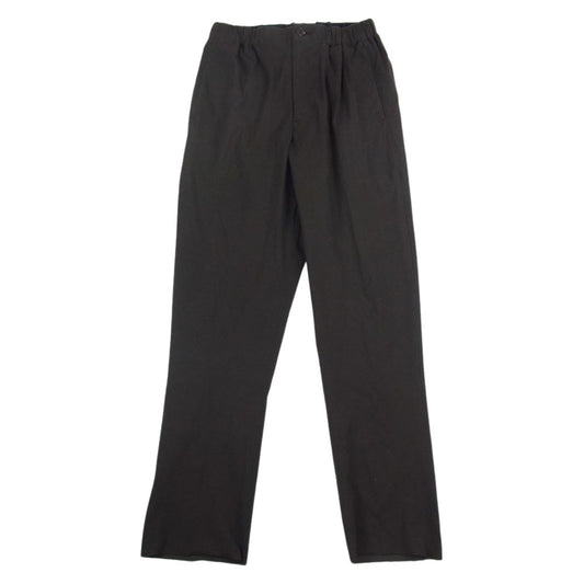 山内 ヤマウチ 20SS 20s65 Free cut Hard twist punch Pants フリーカット ツイスト イージー スラックス パンツ ブラウン系 2【中古】