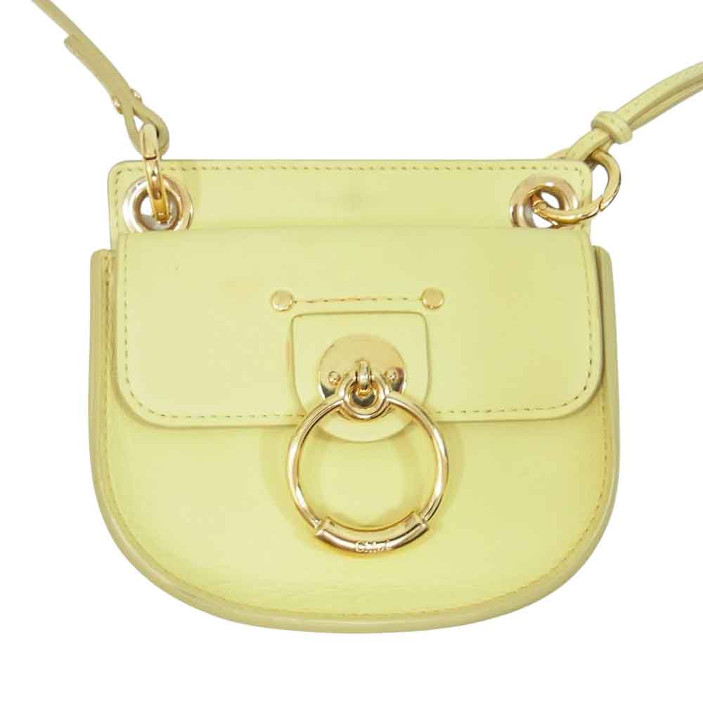Chloe クロエ TESS テス スモール ショルダーバッグ イエロー系【中古】