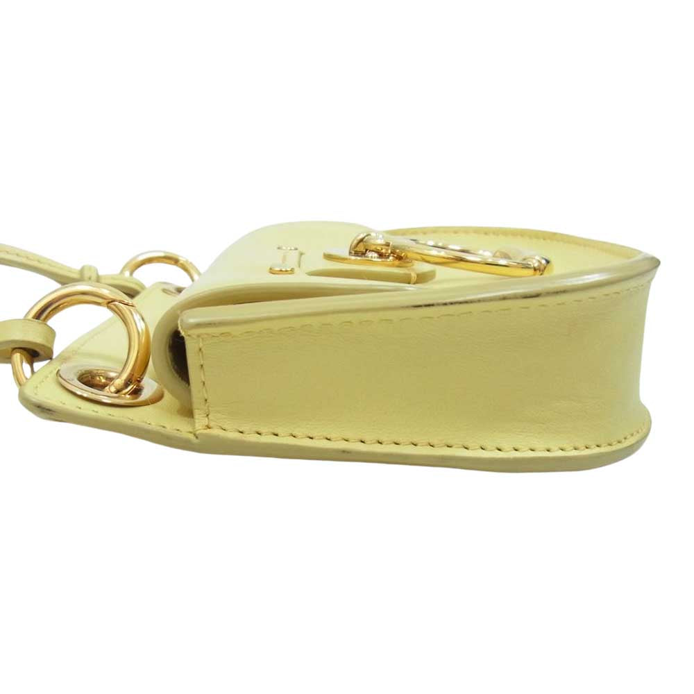Chloe クロエ TESS テス スモール ショルダーバッグ イエロー系【中古】