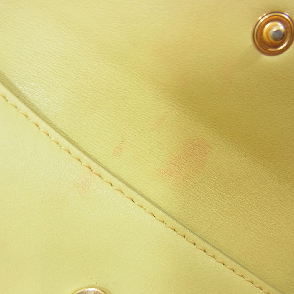 Chloe クロエ TESS テス スモール ショルダーバッグ イエロー系【中古】