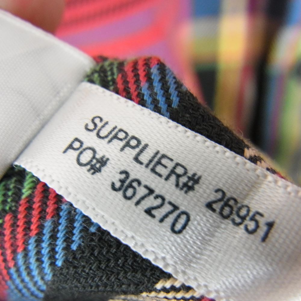 POLO RALPH LAUREN ポロ・ラルフローレン 90s チンストラップ ネイティブ 総柄 長袖 シャツ レッド系 XXL【中古】