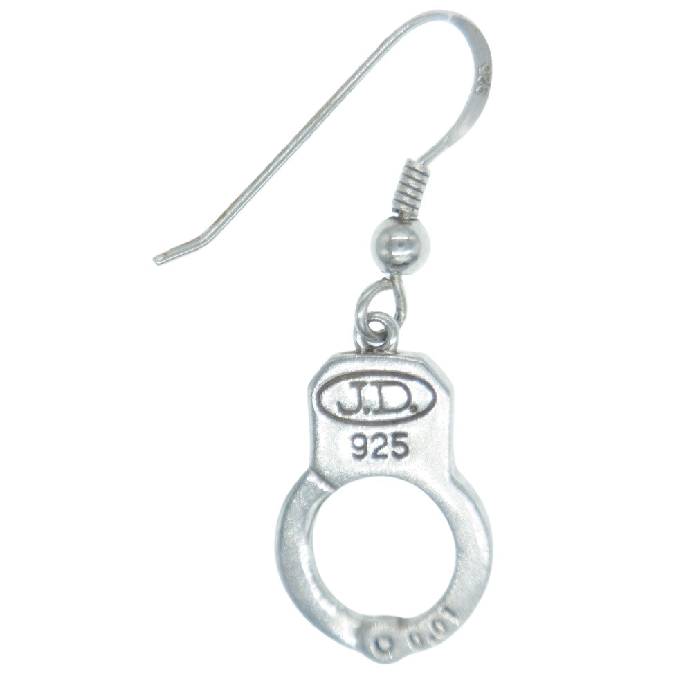 Justin Davis ジャスティンデイビス SEJ160 LOVE CUFF 1DIA 1ダイヤ ラブ カフ ピアス 片耳用 シルバー系【中古】