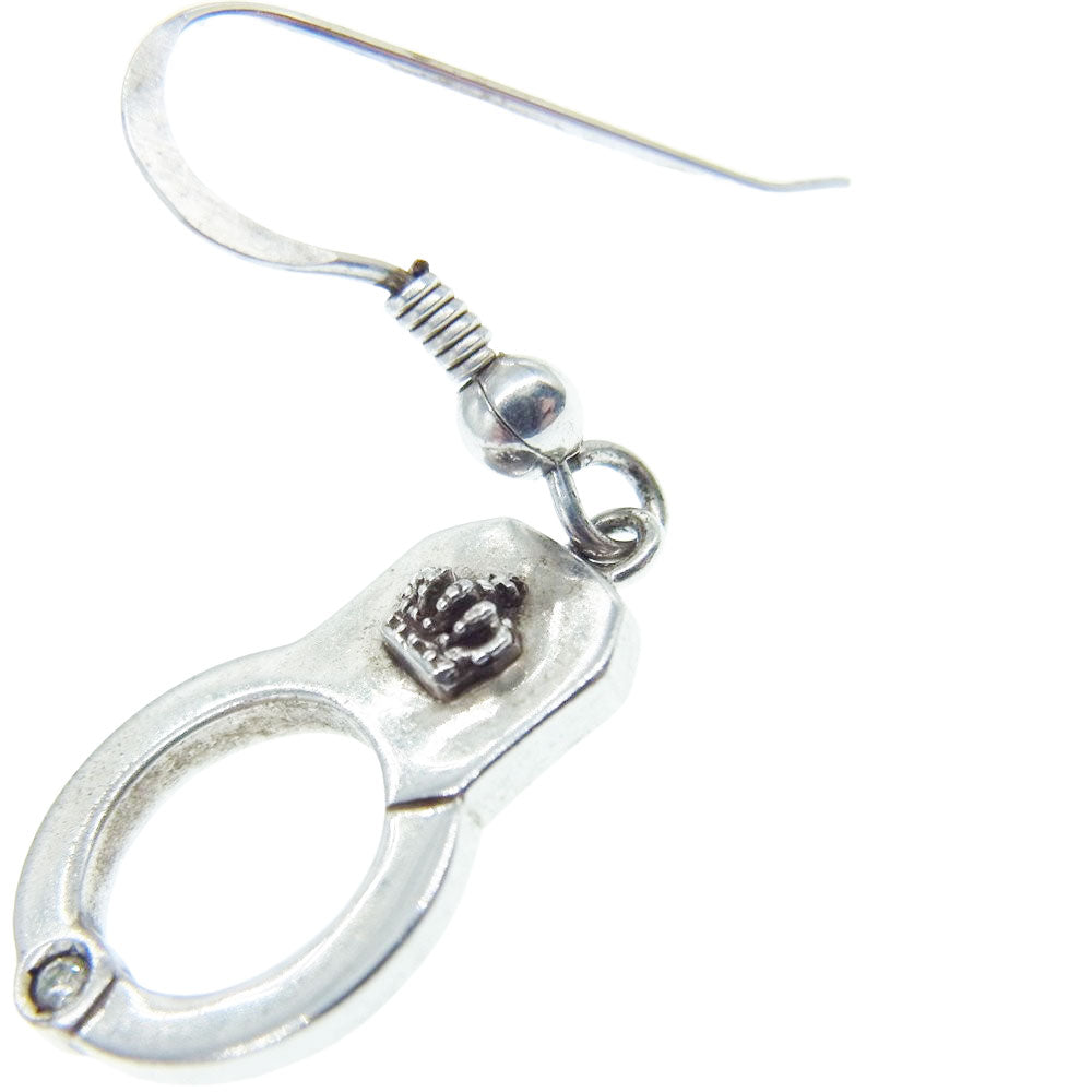 Justin Davis ジャスティンデイビス SEJ160 LOVE CUFF 1DIA 1ダイヤ ラブ カフ ピアス 片耳用 シルバー系【中古】