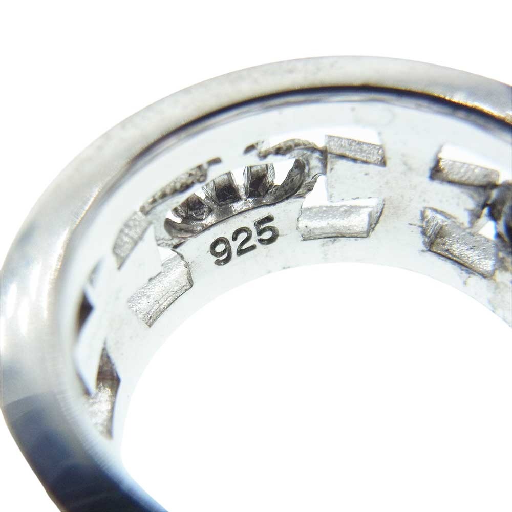 Justin Davis ジャスティンデイビス SRJ175 MEDIEVAL WEDDING BAND ウェディング バンド リング シルバー系 約15号【中古】