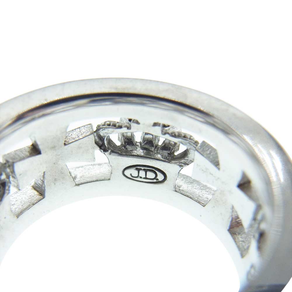 Justin Davis ジャスティンデイビス SRJ175 MEDIEVAL WEDDING BAND ウェディング バンド リング シルバー系 約15号【中古】
