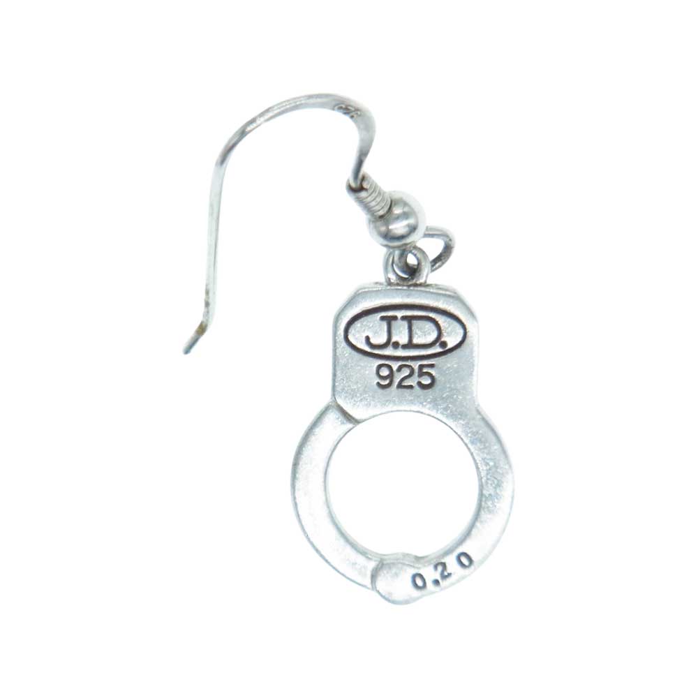 Justin Davis ジャスティンデイビス SEJ160 LOVE CUFF PAVE DIA パヴェダイヤ ラブ カフ ピアス 片耳用 シルバー系【中古】