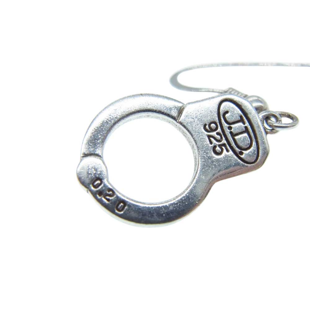 Justin Davis ジャスティンデイビス SEJ160 LOVE CUFF PAVE DIA パヴェダイヤ ラブ カフ ピアス 片耳用 シルバー系【中古】