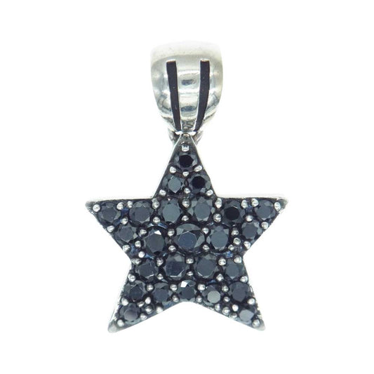 Justin Davis ジャスティンデイビス SPJ150 VIVA SUPER STAR BLACK スーパースター ペンダントトップ ブラック シルバー系 ブラック系【中古】