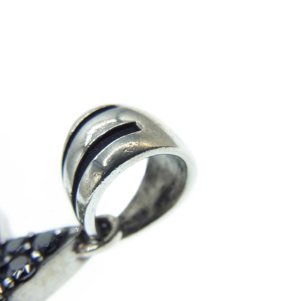 Justin Davis ジャスティンデイビス SPJ150 VIVA SUPER STAR BLACK スーパースター ペンダントトップ ブラック シルバー系 ブラック系【中古】