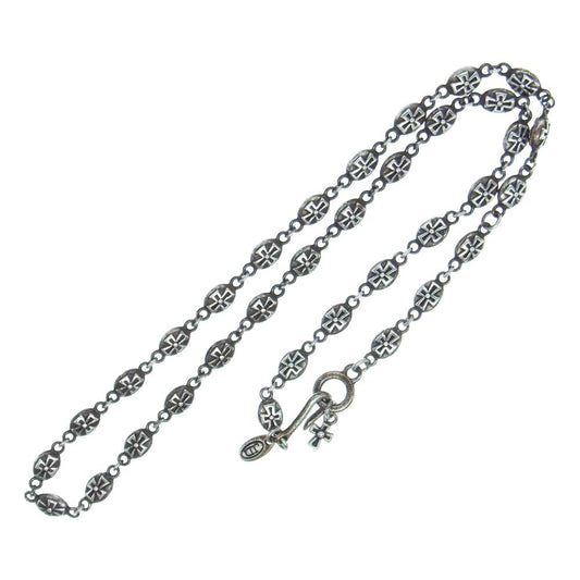Justin Davis ジャスティンデイビス SNJ125 TINY CROSS CHAIN 50cm タイニークロス チェーン ネックレス シルバー系【中古】