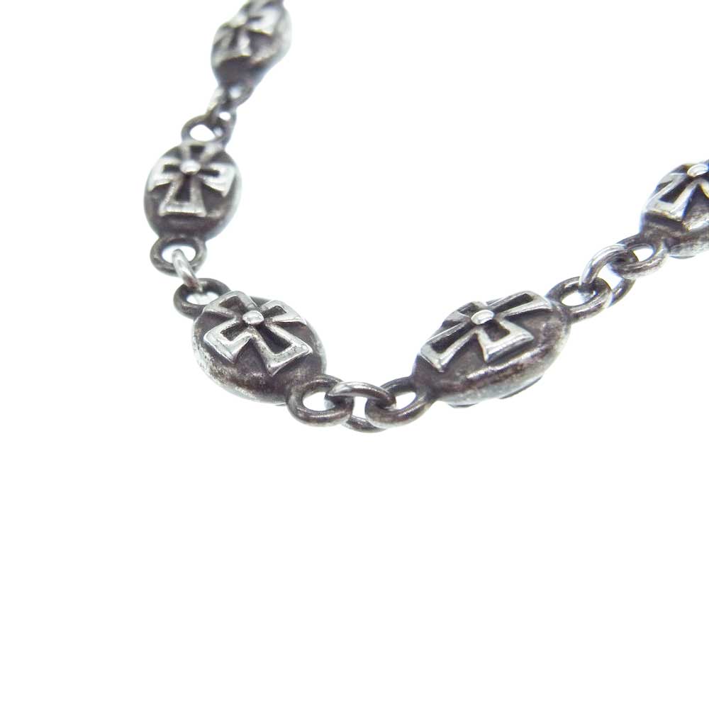 Justin Davis ジャスティンデイビス SNJ125 TINY CROSS CHAIN 50cm タイニークロス チェーン ネックレス シルバー系【中古】