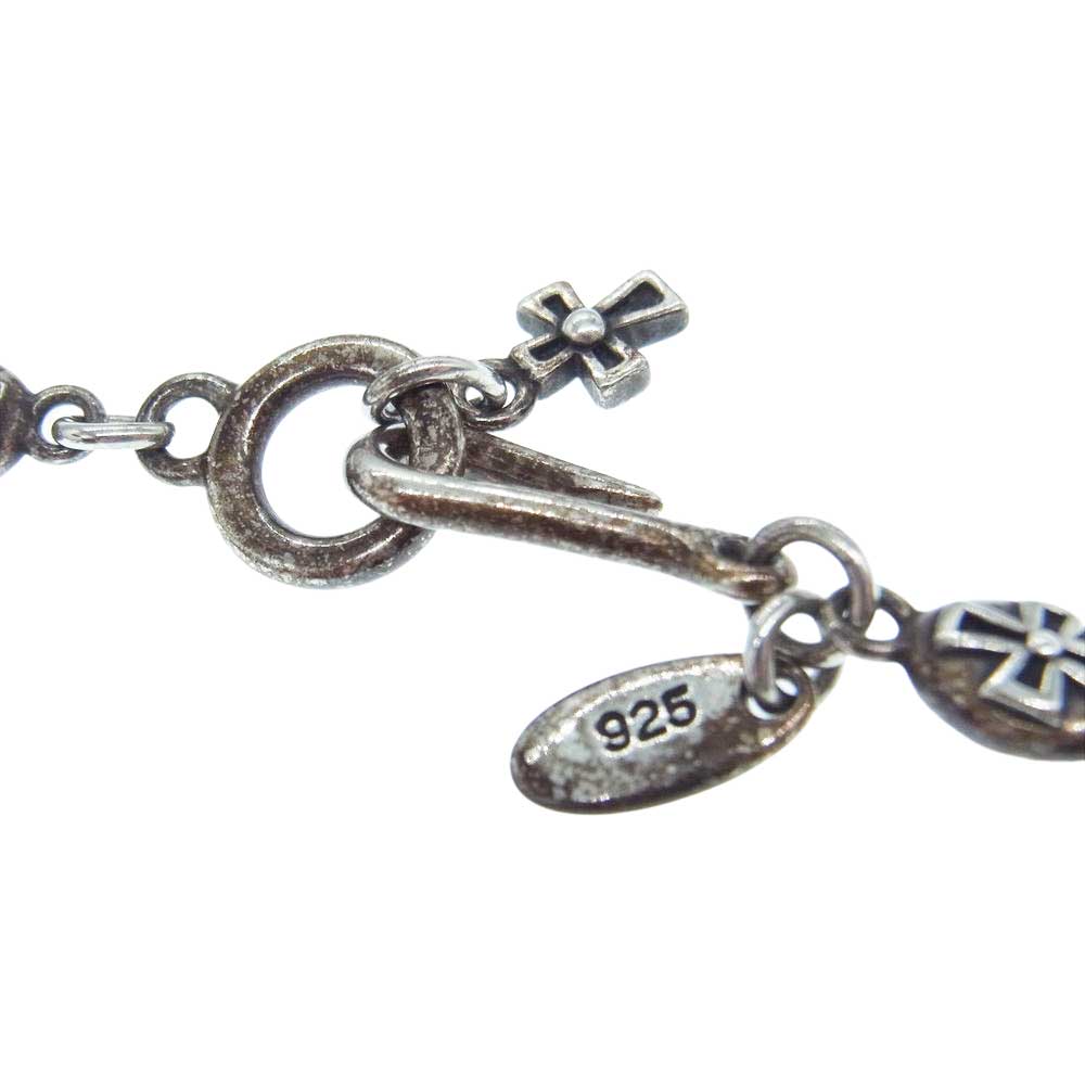 Justin Davis ジャスティンデイビス SNJ125 TINY CROSS CHAIN 50cm タイニークロス チェーン ネックレス シルバー系【中古】