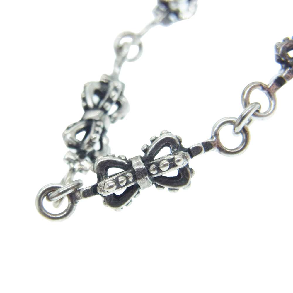 Justin Davis ジャスティンデイビス SNJ106 Double Crown Chain ダブル クラウン ネックレス チェーン 45cm シルバー系【中古】