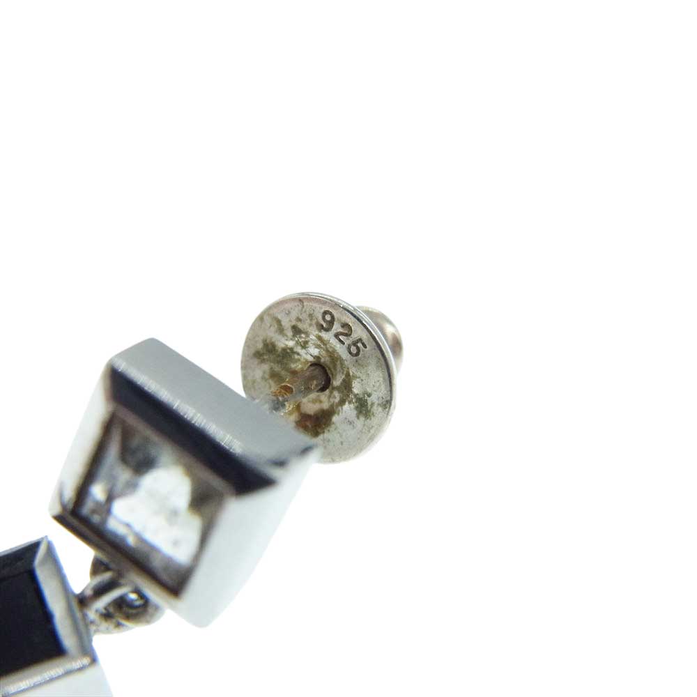 Justin Davis ジャスティンデイビス SEJ120 CLASSICAL ONYX クラシカル オニキス クロス ピアス 片耳用 シルバー系 ブラック系【中古】