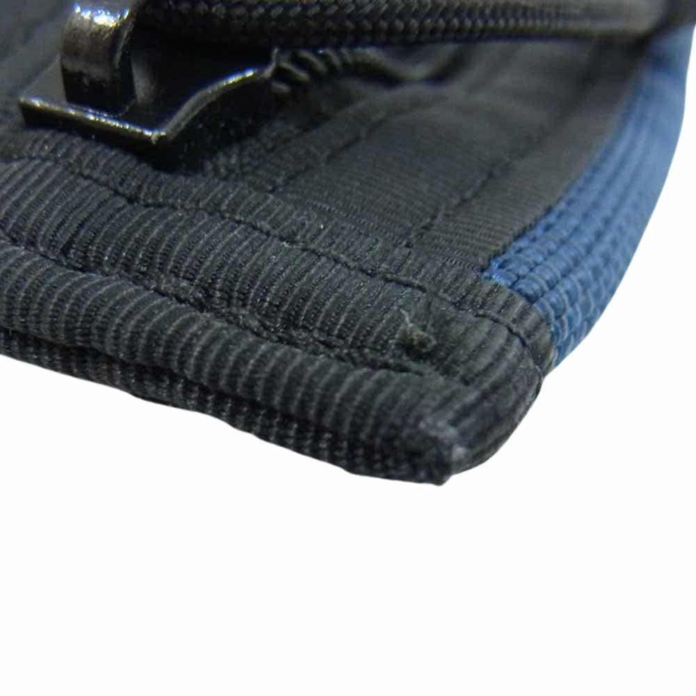 BRIEFING ブリーフィング ナイロン コインケース ネイビー系【中古】