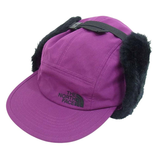 THE NORTH FACE ノースフェイス NN41710 Badland Cap バッド ランド ファー フライト キャップ パープル系 M【中古】