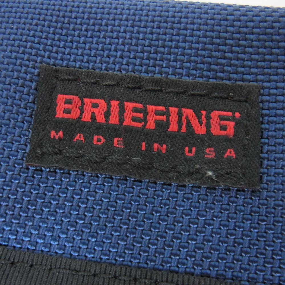 BRIEFING ブリーフィング BRF067219 WALLET-1 ナイロン 三つ折り ウォレット 財布 ネイビー系【中古】