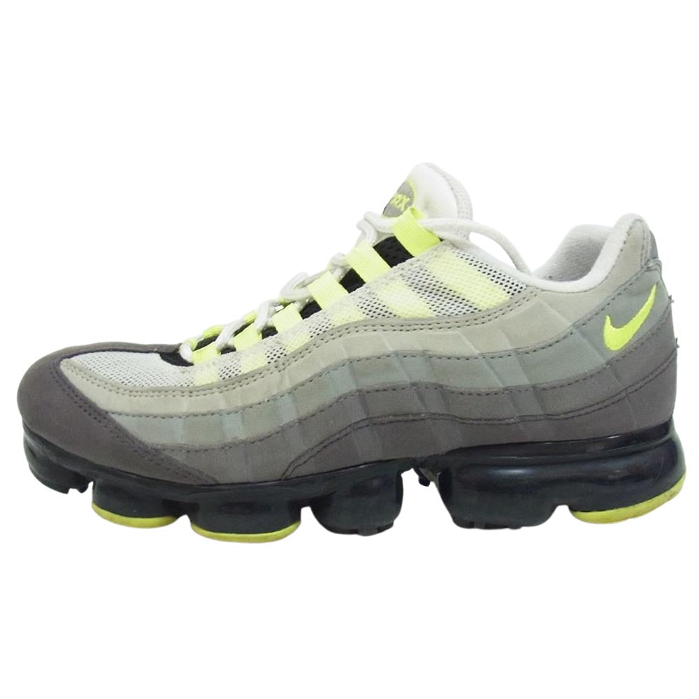 NIKE ナイキ AJ7292-001 Air Vapormax 95 Neon エア ヴェイパーマックス 95 ネオン イエロー系 25.5cm【中古】