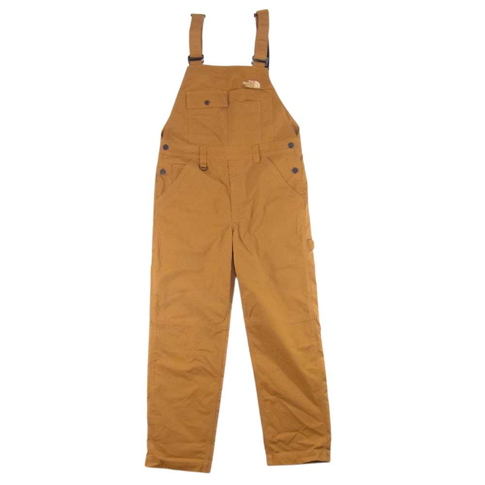 THE NORTH FACE ノースフェイス NB81946 Firefly Overall ファイヤー フライ リップストップ オーバーオール ブラウン系 S【中古】