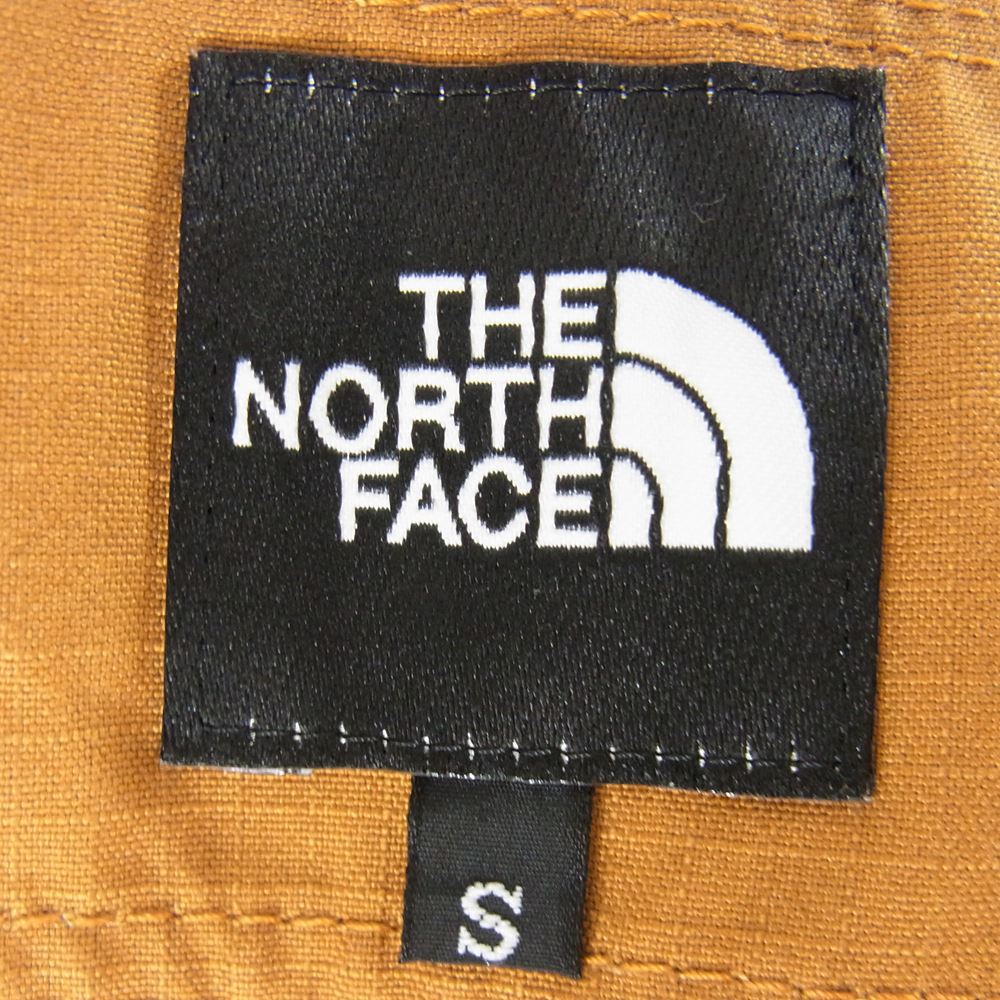 THE NORTH FACE ノースフェイス NB81946 Firefly Overall ファイヤー フライ リップストップ オーバーオール ブラウン系 S【中古】