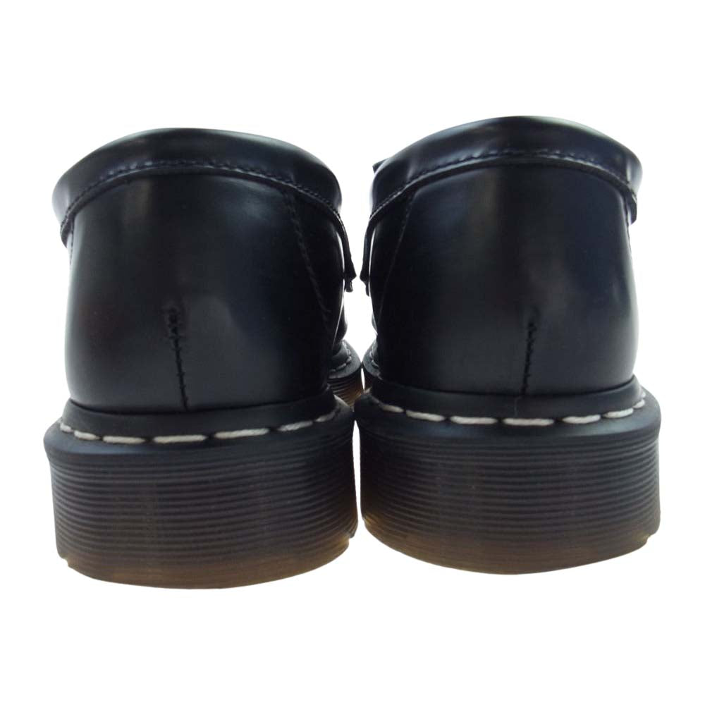 Dr.Martens ドクターマーチン 26805001 ADRIAN WS TASSLE LOAFER エイドリアン ホワイトステッチ タッセルローファー ブラック系 UK6【中古】