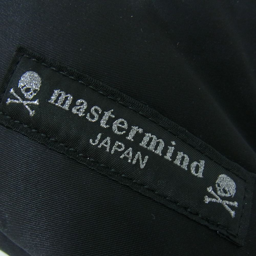 mastermind JAPAN マスターマインドジャパン × PORTER ポーター ナイロン スカル 刺繍 ボストン ハンド バッグ ブラック系【中古】