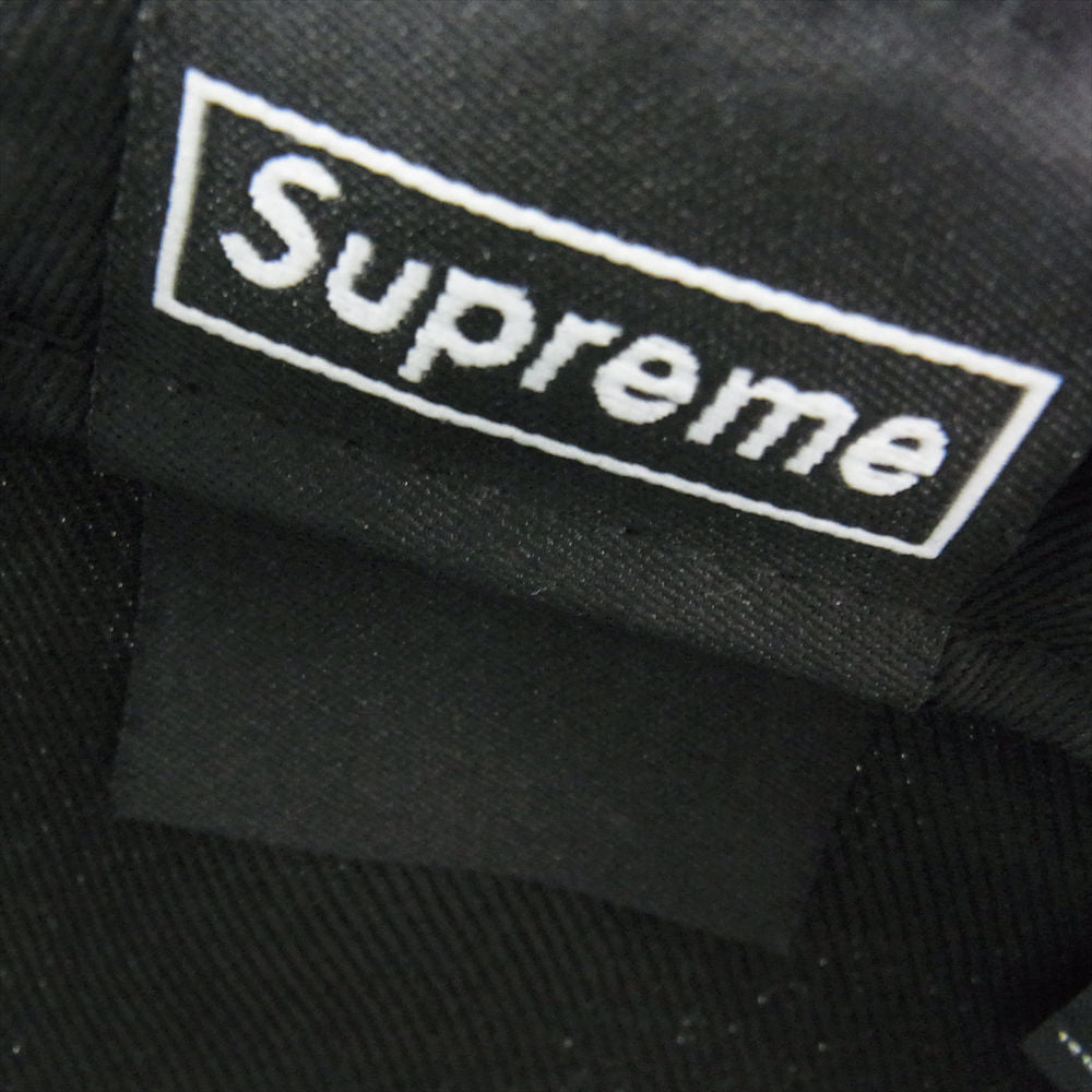 Supreme シュプリーム × New Era ニューエラ 2-Tone Box Logo 2 トーン ボックス ロゴ キャップ ブラック系 ホワイト系 7 1/2 (59.6cm)【美品】【中古】