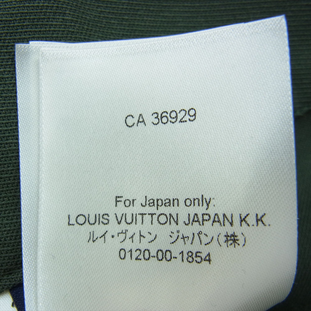 LOUIS VUITTON ルイ・ヴィトン 22SS 1A9GNW LV ソフトカーゴパンツ グリーン系 44【美品】【中古】