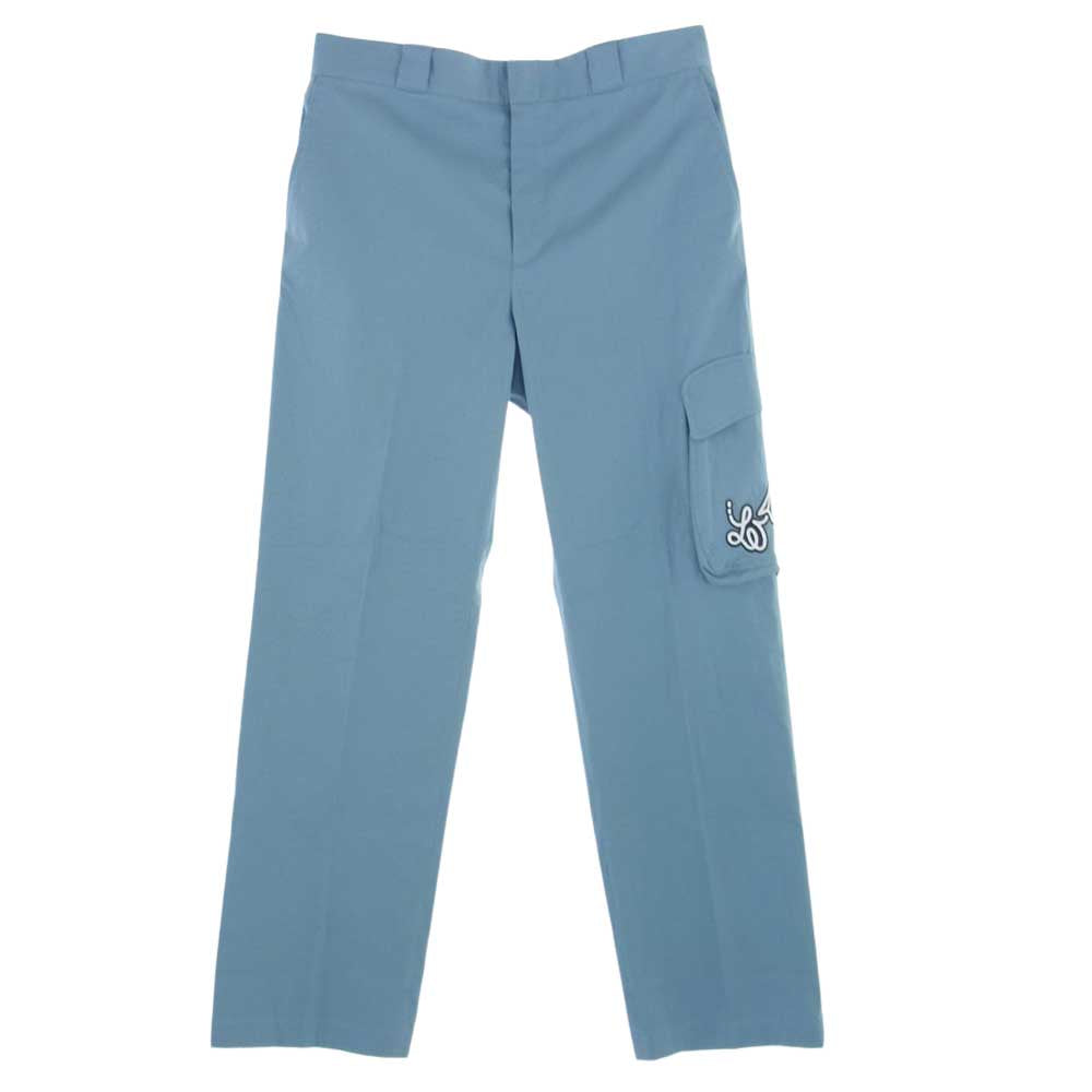 LOUIS VUITTON ルイ・ヴィトン 22SS 1A9GNW LV レギュラー チノ カーゴ パンツ ライトブルー系 42【美品】【中古】
