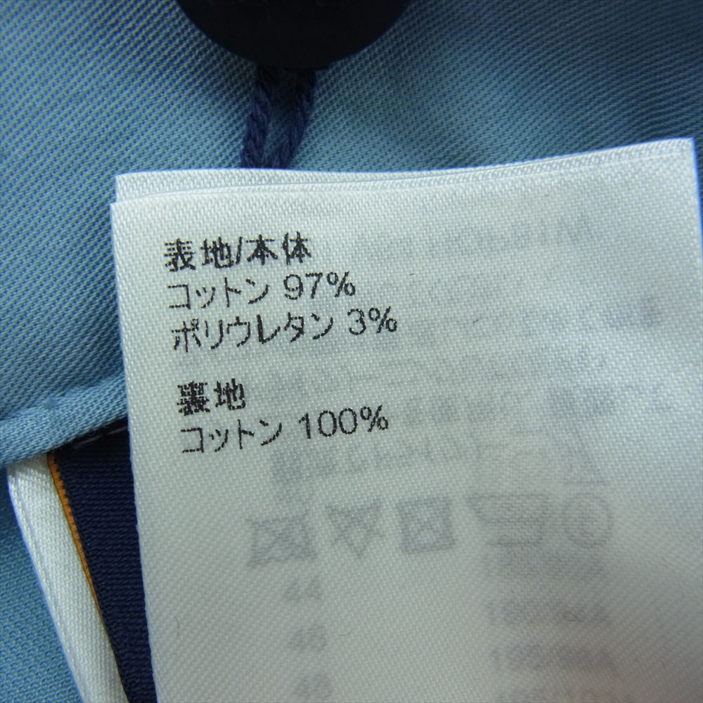 LOUIS VUITTON ルイ・ヴィトン 22SS 1A9GNW LV レギュラー チノ カーゴ パンツ ライトブルー系 42【美品】【中古】