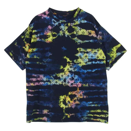 LOUIS VUITTON ルイ・ヴィトン 21AW 1A99VM タイダイ モノグラム 半袖 Tシャツ L【中古】