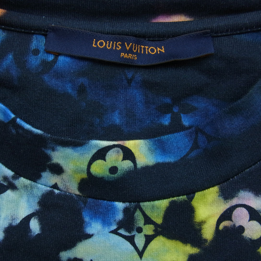 LOUIS VUITTON ルイ・ヴィトン 21AW 1A99VM タイダイ モノグラム 半袖 Tシャツ L【中古】