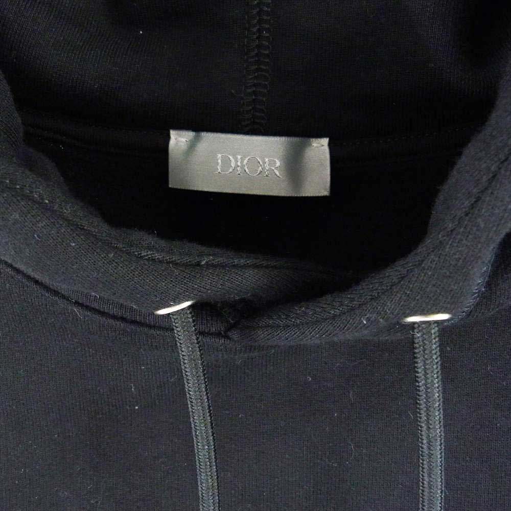 Dior ディオール 20AW 033J646A0531 Shawn Stussy SHOCK THE WORLD ステューシー パーカー ブラック系 L【中古】