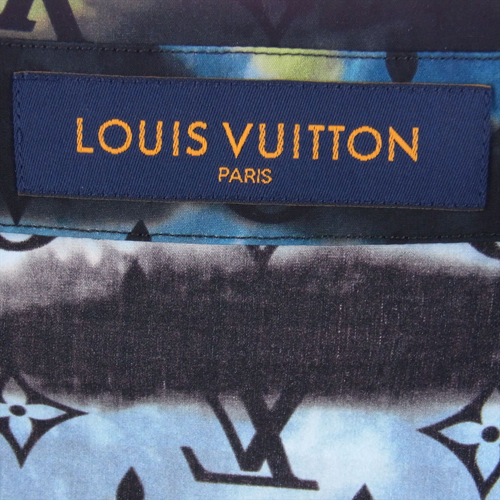 LOUIS VUITTON ルイ・ヴィトン 21AW 1A9A2P タイダイ モノグラム 半袖 シャツ マルチカラー系 XL【中古】