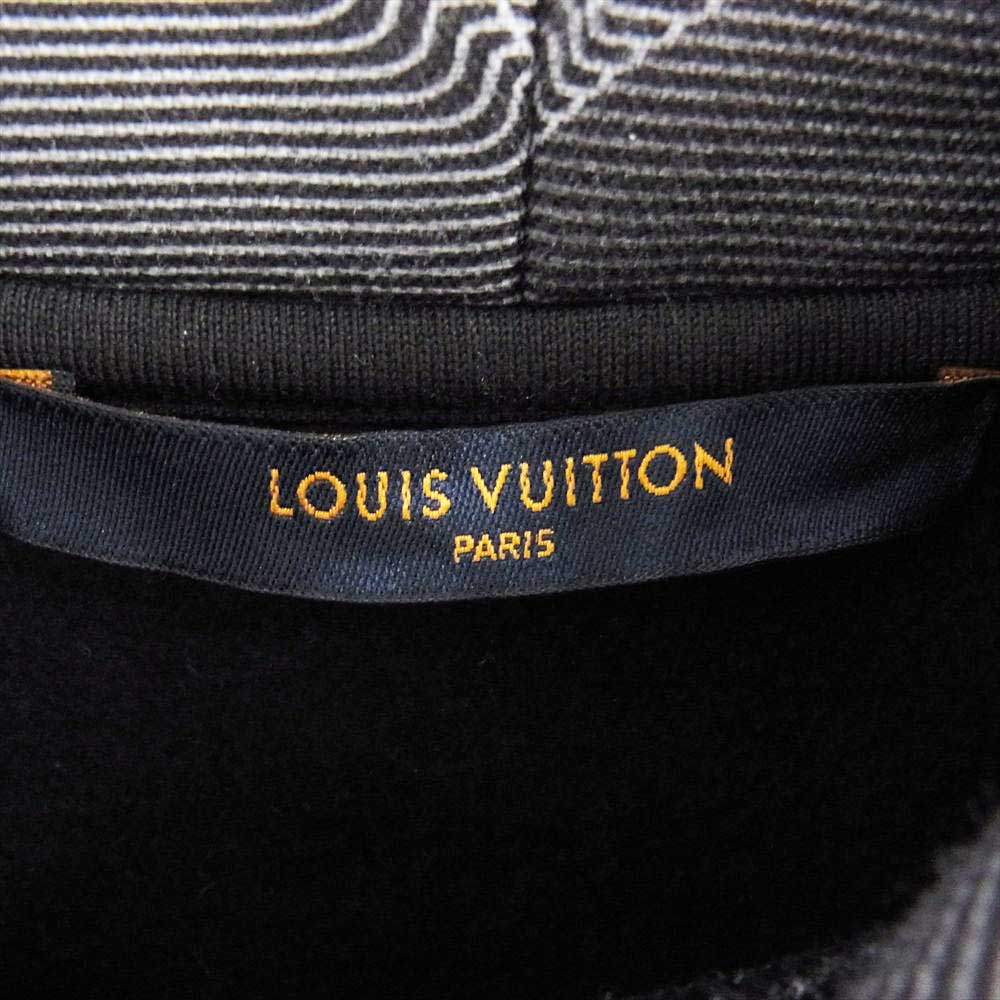 LOUIS VUITTON ルイ・ヴィトン 21SS 1A8HDV 2054 Hoodie 3D モノグラム フーディ プルオーバーパーカー ダークグレー系 L【中古】