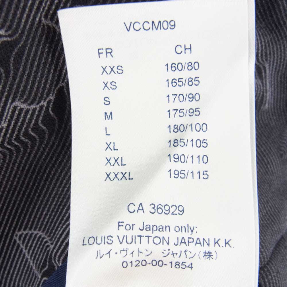 LOUIS VUITTON ルイ・ヴィトン 21SS 1A8HDV 2054 Hoodie 3D モノグラム フーディ プルオーバーパーカー  ダークグレー系 L【中古】