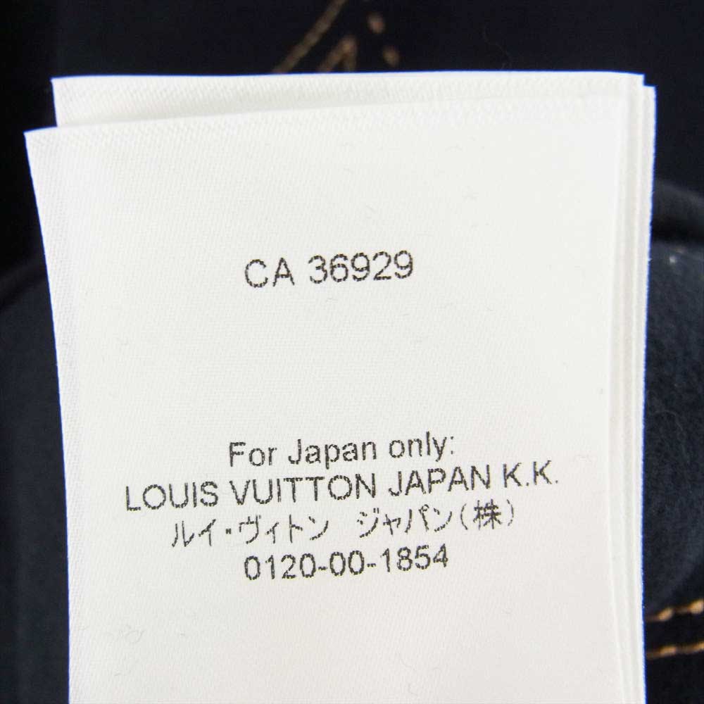 LOUIS VUITTON ルイ・ヴィトン 23SS 1AAT62 LV Music Line Embroidered Crewneck LVミュージックライン エンブロイダード クルーネック スウェット トレーナー ブラック系 XL【極上美品】【中古】