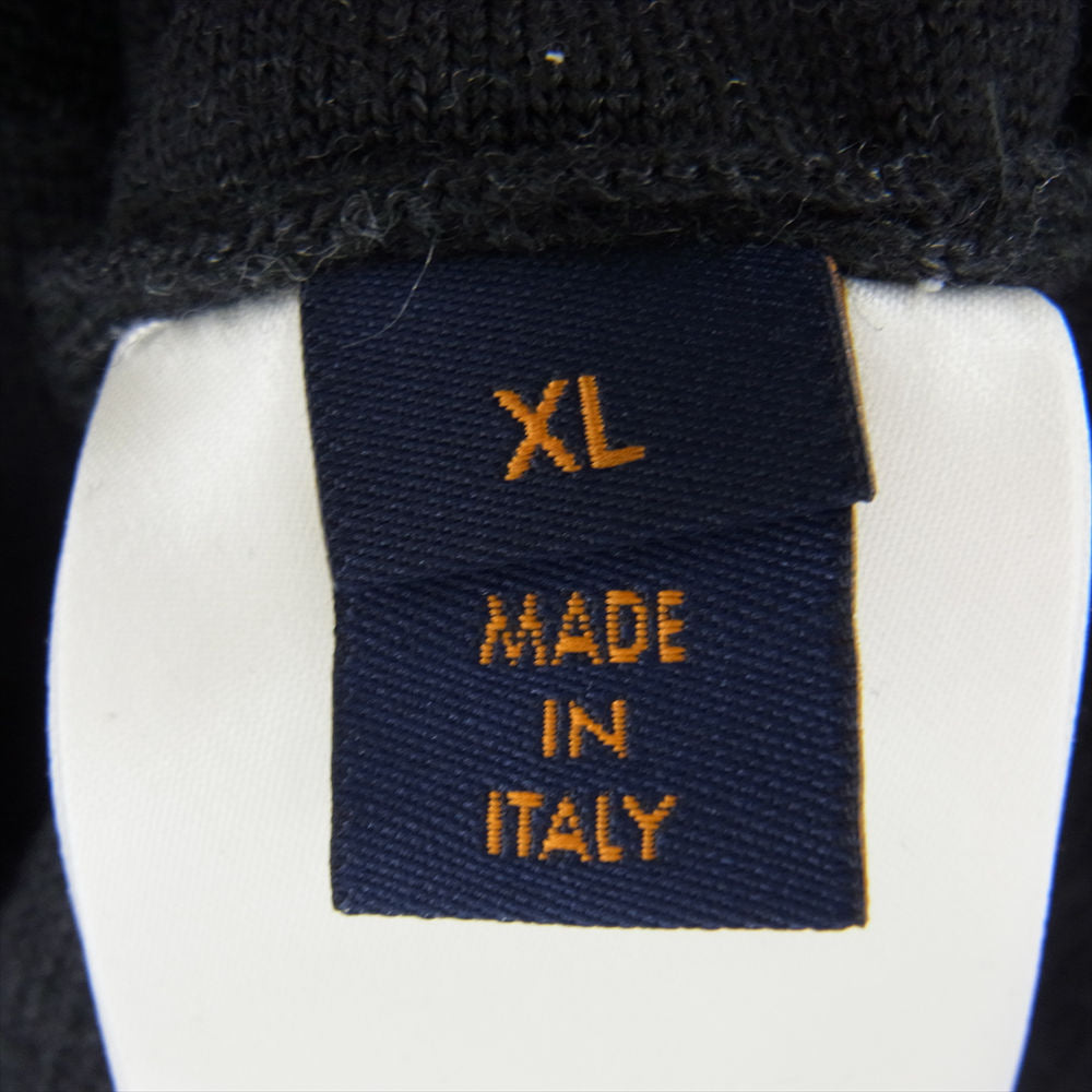 LOUIS VUITTON ルイ・ヴィトン 1A8WSF LV Knitted Blouson LVロゴ ニット ブルゾン ダークグレー系 XL【中古】